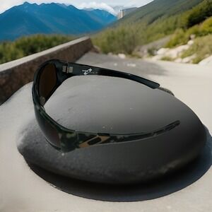 NEW OAKLEY SIDEWAYS SUNGLASSES LIGHT BROWN TORTOISE W/ BRONZE POLARIZED‎ LENS